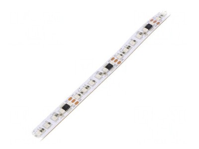 Bandă LED RGB 24V 120 LED/m Albă IP20/IP65 foto