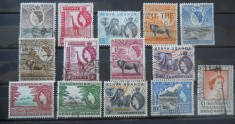 SERIE COLONII BRITANICE KENYA UGANDA TANZANIA foto