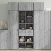 VidaXL Dulap &icirc;nalt, gri sonoma, 70x42,5x185 cm, lemn prelucrat 3281467