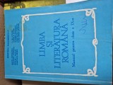 Manual limba și literatura rom&acirc;nă cls a IX-a vintage
