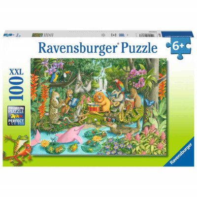 Puzzle Trupa De Muzica A Animalelor, 100 Piese foto