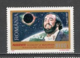 Romania.1999 Eclipsa totala de soare-L.Pavaroti in concert XR.1186