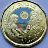 1 Dollar 2024 Canada, Birth of L. M. Montgomery, unc, color