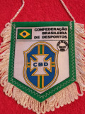 Fanion-Federatia de Fotbal din BRAZILIA (CM 1986)-pe spate rezultate calificari