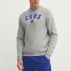 Nike bluza Chicago Cubs barbati, culoarea gri, melanj