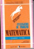 AS - VIORICA ELENA CARBUNARU SI CONSTANTIN M. CARBUNARU - ADMITEREA IN LICEU, CULEGERE DE PROBLEME DE MATEMATICA CLASELE V-VIII