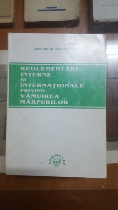 Caraiani, Reglementări interne și internaționale privind vămuirea mărfurilor 006
