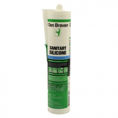 Silicon sanitar Den Braven 280ml alb Zilan ZLN D12002213 foto