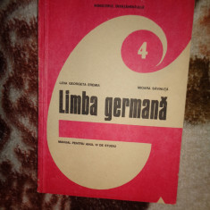 Limba germana manual pentru anul IV de studiu an 1993,169pagini