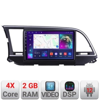 Navigatie HHyundai Elantra 2015-2018 A-581 2+32 GB Android Waze USB Navigatie Internet Youtube Radio CarStore Technology foto