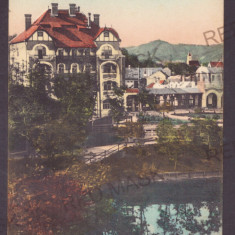 3764 - OCNA SIBIULUI, Vile, Romania - old postcard - used - 1918