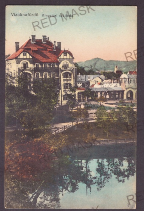 3764 - OCNA SIBIULUI, Vile, Romania - old postcard - used - 1918