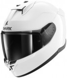 Casca Moto Shark D-Skwal 3 Blank Alb Lucios Marimea M HE0900E-WHU-M