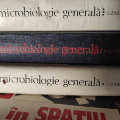 TRATAT DE MICROBIOLOGIE GENERALA - ZARNEA, VOL 1,2,3,1540 PAG CARTONATE