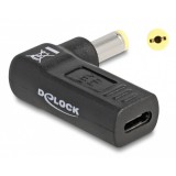 Adaptor de alimentare, Delock, USB-C, Compatibil cu Acer, Negru