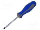 Şurubelniţă plată 5x0,8mm, lamă 75mm KING TONY