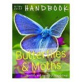 Carte Copii "Butterflies and Moths" - Ghid Identificare Peste 40 Specii UK, Varsta 5-8 Ani