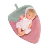 Cumpara ieftin Papusa Asivil - Bomboncin cu caciulita de iepuras si paturica capsuna, 20 cm