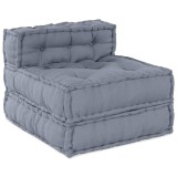 VidaXL Pernă Gri 70 x 70 x 54 cm Poliester