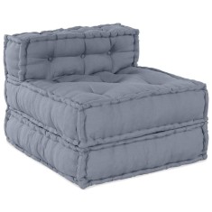 vidaXL Pernă Gri 70 x 70 x 54 cm Poliester