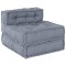 vidaXL Canapea modulară Manual Gri 70 x 70 x 54 cm țesătură 4019046