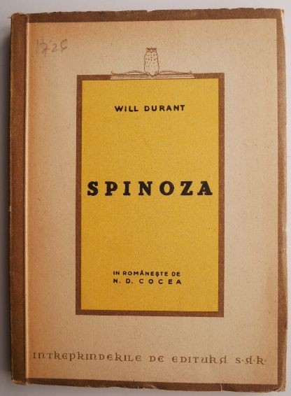 Spinoza &ndash; Will Durant