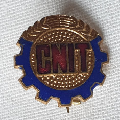 Insigna Industrie Consiliul National al Inginerilor si Tehnicienilor 1970