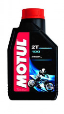 Ulei moto 2T MOTUL 100 1l TC JASO FB mineral foto