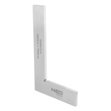 Echer de precizie din otel carbon DIN875/2, 250 x 160 mm, NEO TOOLS