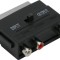 Adaptoare EURO / RCAsoclu 3 RCA-fisa EURO-SCART