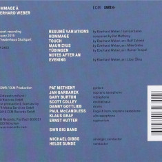 Hommage a Eberhard Weber | Pat Metheny, Gary Burton, Jan Garbarek, Helge Sunde, Danny Gottlieb, Paul McCandless, SWR Big Band, Michael Gibbs