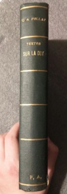 Textes sur la dot, traduis et commentes par C.-A. Pellat (1853) foto