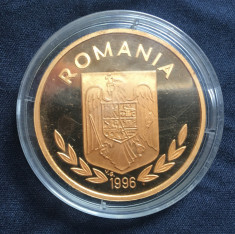 Romania (100 Lei) 1996 Proba monetara foto