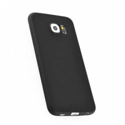 Husa protectie pentru Samsung Galaxy S6 Edge TPU Antisoc Black foto