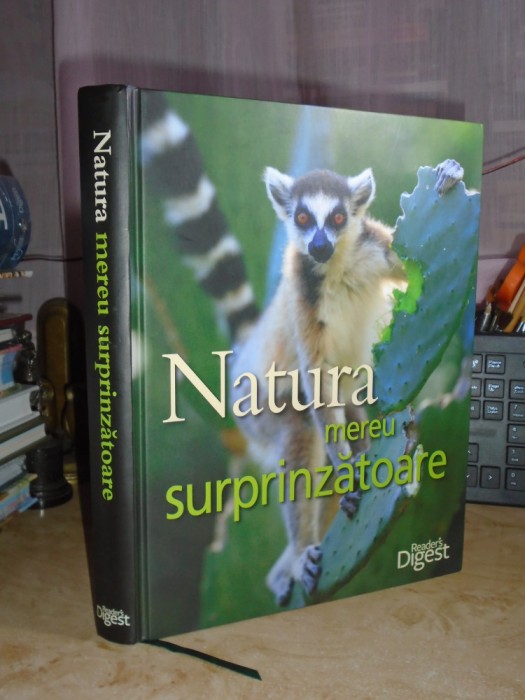 NATURA MEREU SURPRINZATOARE , ENCICLOPEDIE READER&#039;S DIGEST , 2009