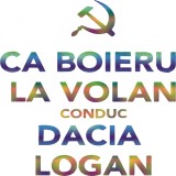 Cumpara ieftin Sticker Dacia Ca Boieru La Volan