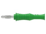 Conector banană 4mm verde 36A 30VAC 60VDC ELECTRO-PJP 1069-PRO-V