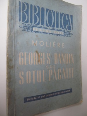 Georges Dandin sau sotul pacalit - Moliere foto