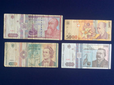 Bancnote Romania - Lot bancnote romane?ti - starea care se vede (15) foto