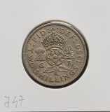 J47 Marea Britanie Two Shillings 1950, Europa