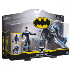 FIGURINA NIGHTWING 10CM CU MEGA ACCESORII PENTRU LUPTA SuperHeroes ToysZone foto