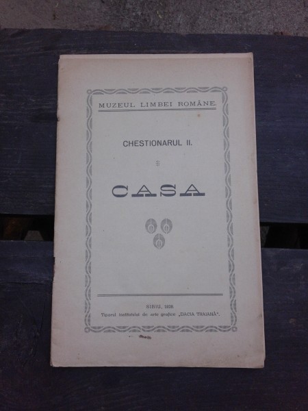CASA, CHESTIONARUL II