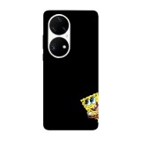 Husa compatibila cu Huawei Mate 40 model Hi am SpongeBob, Silicon, TPU, Viceversa