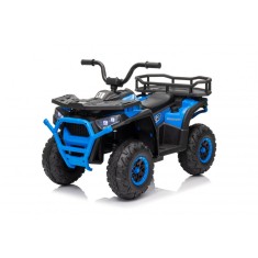 ATV electric pentru copii 2-5 ani, Mini DESERT, 120W 12V, cu telecomanda, bluetooth, albastru