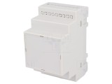 Carcasă pentru şină DIN KRADEX, 3 module, 90mm x 52mm, gri