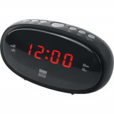 Radio cu ceas New One CR100, Dual Alarm, FM, Negru