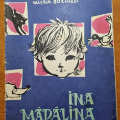 carte pentru copii - ina madalina - de valeria boiculesi - din anul 1959