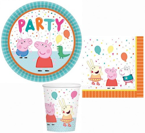 Set de petrecere din 32 de piese Peppa Pig