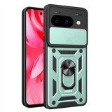 Husa Google Pixel 9a protectie camera Techsuit CamShield Series, verde