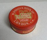 Cutie D. Politi &amp; Sons Ltd British Manufacturer Turkish Delight Rahat Lacoum London N.16 cca 1960